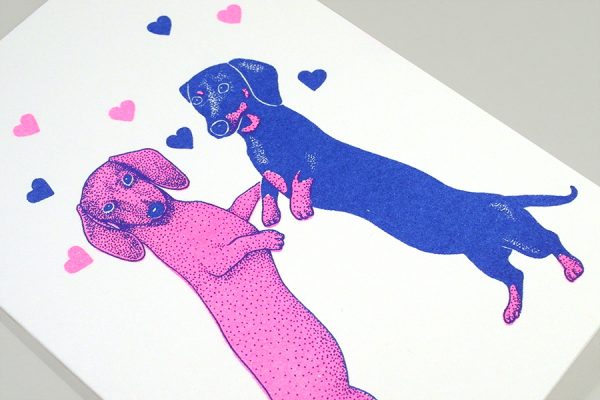 Carte de voeux amour fidèle