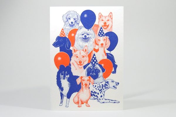 Carte de voeux fête et anniversaire